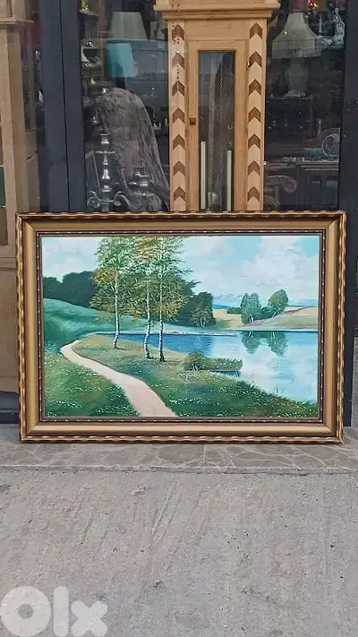 لوحة رسم زيتي اوروبية