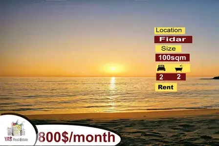 Fidar 100m2 | Rent | Prime Location | Astonishing View |YV