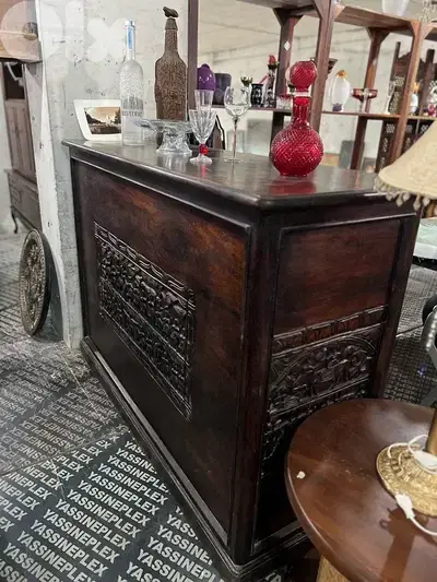 solid wood bar teak maseef