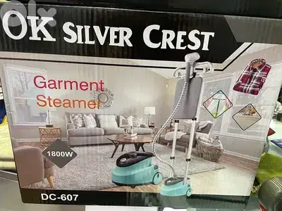 Garment steamer silver crest available 1800W and 2000W