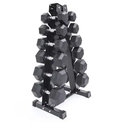 Hexagone Pyramid Dumbbell Rack GEO sport معدات رياضية متنوعة