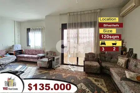 Sheileh 120m2 | Open View | Well Maintained | Private Street | TO