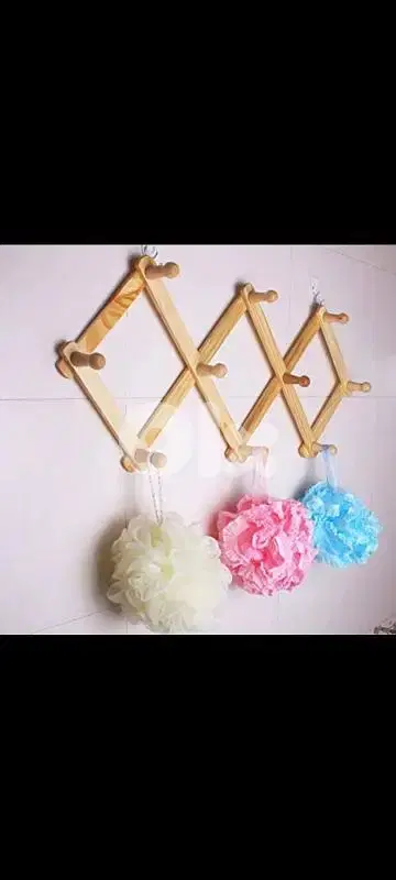bamboo wood hanger