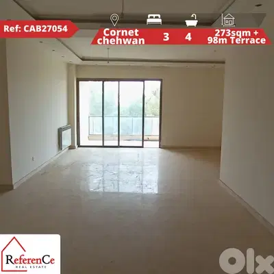 Duplex for sale in cornet chehwan دوبلكس للبيع في قرنة شهوان