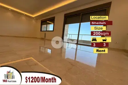 New Sheileh 200m2 | Rent | Prime Location | Decorated | KS |