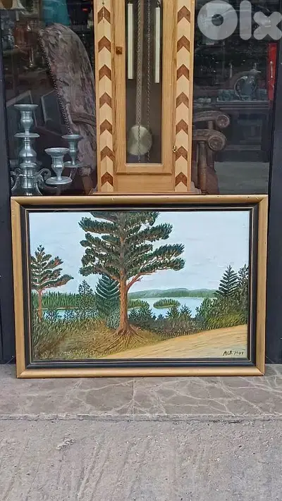لوحة رسم زيتي