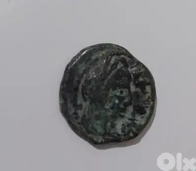 Ancient Nabataeon Bronze coin of Philopartis year 4 BC
