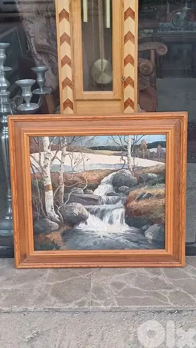لوحة رسم زيتي