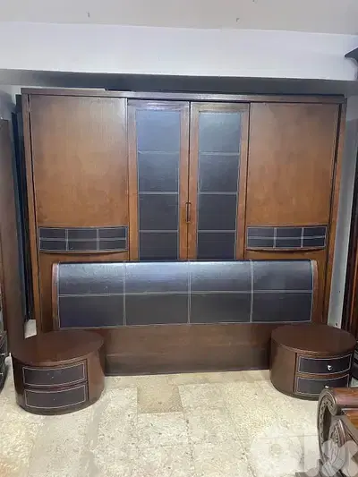 اوضة نوم شغل جورج متى ملبسة قشرة زان