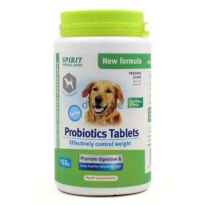 Spirit For All Dogs: Probiotics Tablets