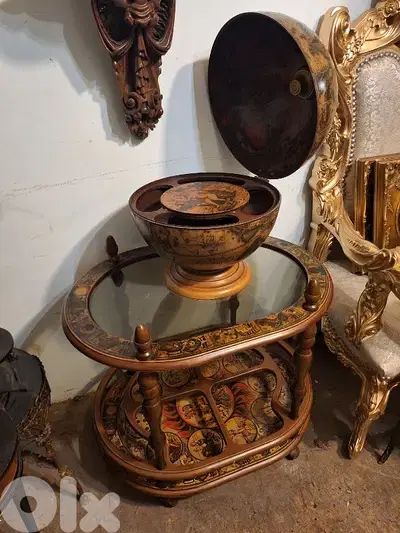 trolley globe bar vintage Italy original