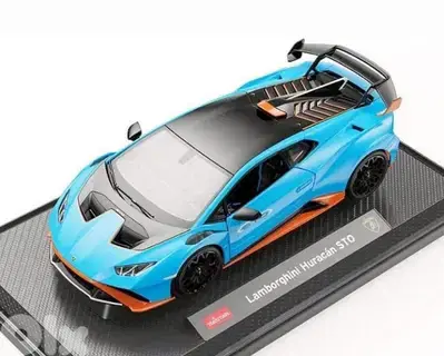 Lamborghini Huracan STO 2021 diecast car model 1;18.
