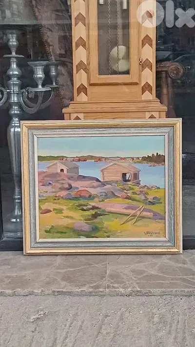 لوحة رسم زيتي