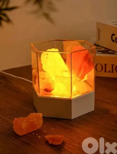 Natural Salt Stone Lamp for decoration
