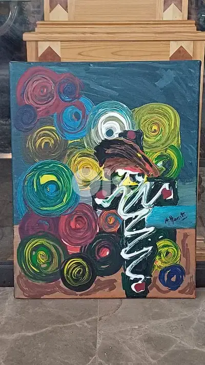 لوحة رسم اكريليك