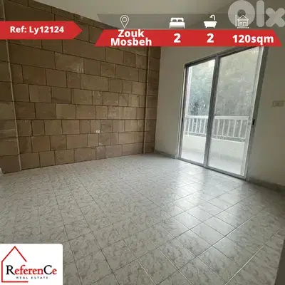 Prime location apartment in Zouk Mosbeh شقة بموقع مميز في زوق مصبح