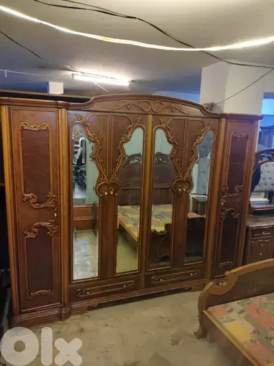 اوضة نوم خشب زان ولاتي كلا ملبسة قشرة زان