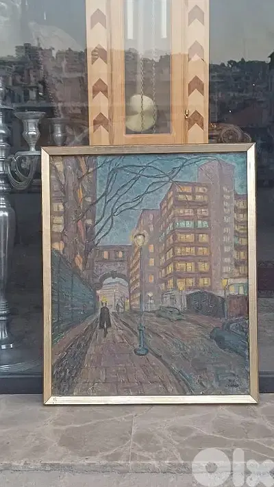 لوحة رسم زيتي