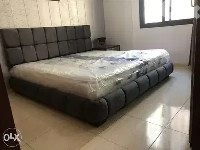 تخت مجوز مع فرشه طبيه طبقتين