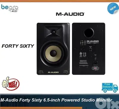 M-Audio Forty Sixty Studio Monitor (Each),maudio speaker BT