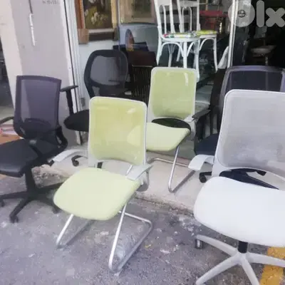 تشكيلة كبيرة مكاتب كراسي اوروبي شبه جديد