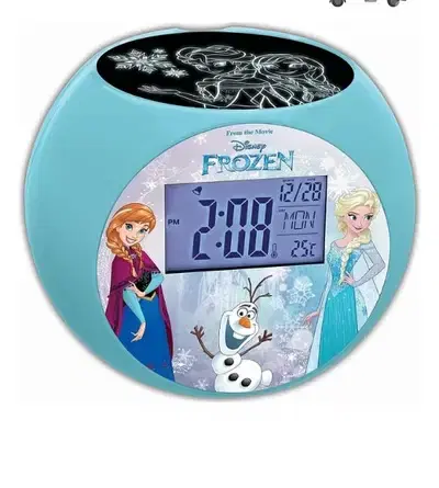 Disney frozen clock alarm , radio
