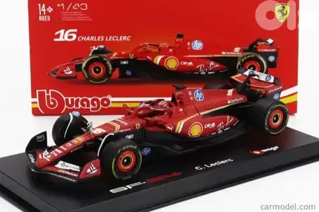 Charles Leclerc Ferrari SF24 (2024) diecast car model 1;43.