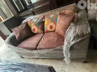 طقم كنبايات خشب زان 3 قطع
