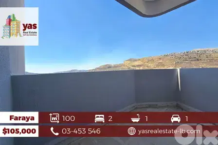 Faraya 100m2 | Chalet | New | Panoramic View | Catch | DA