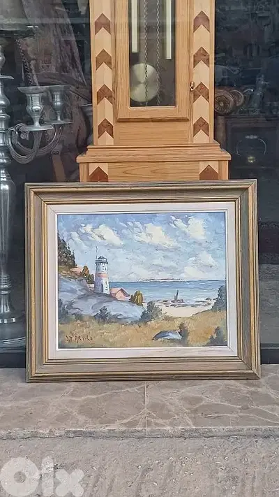 لوحة رسم زيتي اوروبية