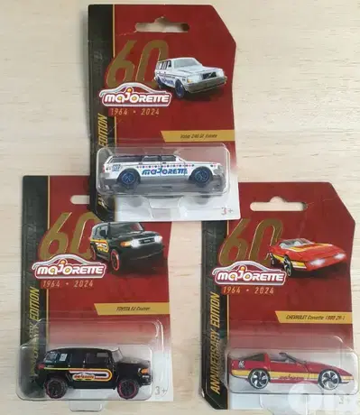 Majorette (60th Anniversary) diecast car model 1;64.