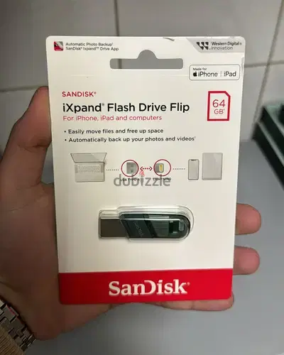 SanDisk ixpand Flash Drive Flip for iPhone 64gb 21$