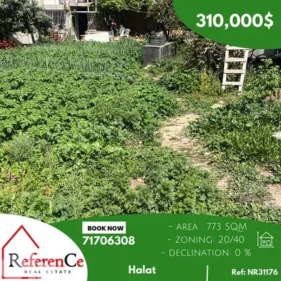 Land for sale in halat أرض للبيع في حالات