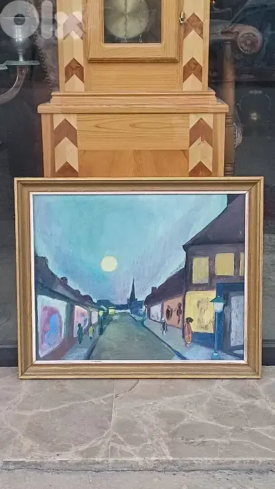 لوحة رسم زيتي اوروبية