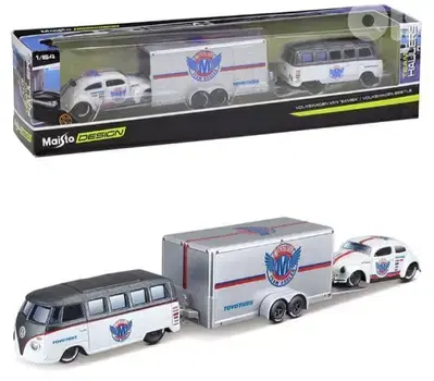 Volkswagen 3 car set diecast car model 1;64.