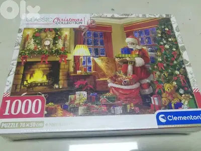 "Santa s visit" 1000pcs puzzle by Clementoni made in italy new sealed