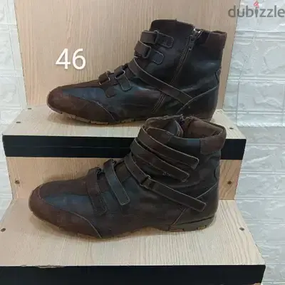 Brown shoes size 46