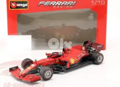 C. Leclerc Ferrari SF21 (2021) diecast car model 1;18 .