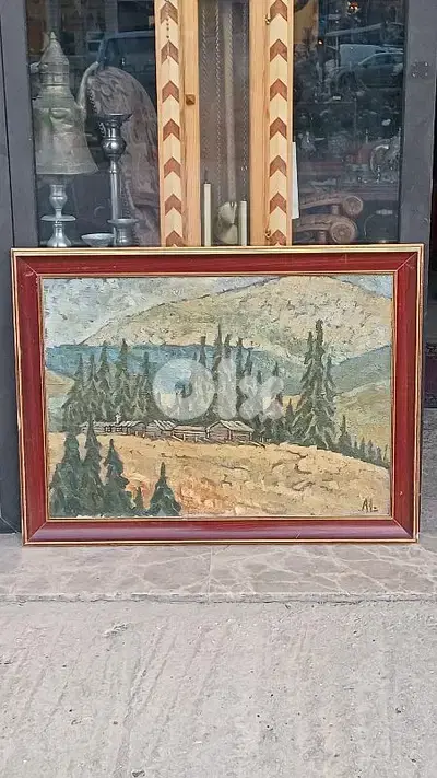 لوحة رسم زيتي اوروبية