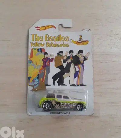 The Beatles (Yellow Submarine) Hot Wheels diecast car model 1;64.