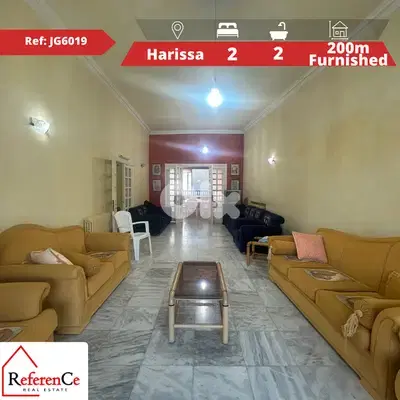 Furnished apartment in Harissa شقة مفروشة للبيع في حاريصا