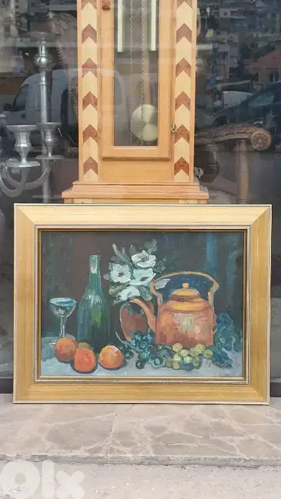لوحة رسم زيتي اوروبية