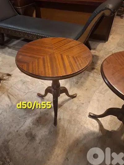 طقم طاولات ريجنسي انجليزي مميز ناعم انتيك عدد٢