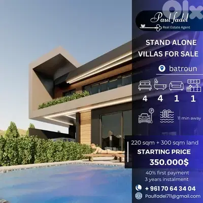 luxurious villas for sale under construction