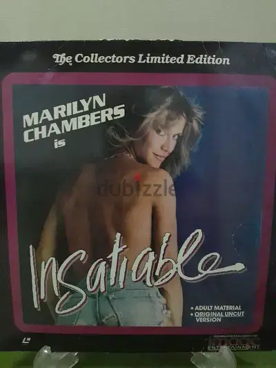 RARE EDITION Marilyn Chambers is "Insatiable" Laserdisc