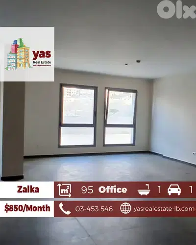 Zalka 95m2 | Brand New Office | Rent | Prime Location | ABA