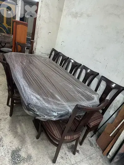 اوضة سفرة ملكية خشب زان