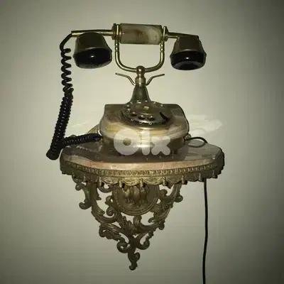 German antique telephone