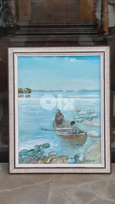 لوحة رسم زيتي