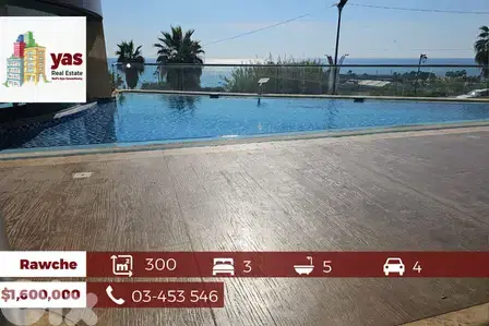 Rawche 300m2 |Ultra Prime Location | Breathtaking Sea View | PA |